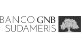 Logo grande de Banco GNB Sudameris oscuro